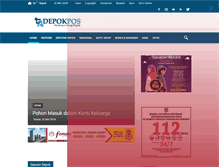 Tablet Screenshot of depokpos.com